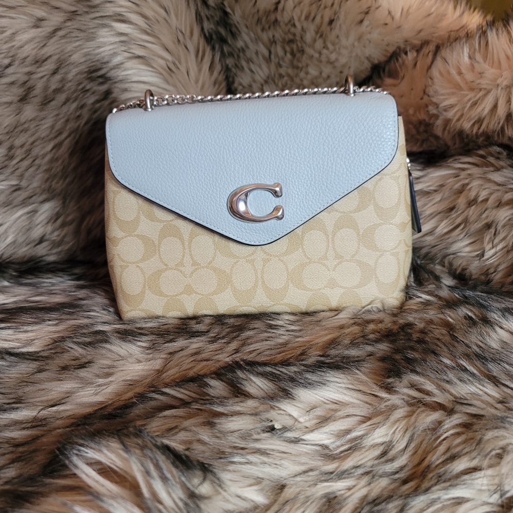 COACH Tammie Shoulder Bag In Signature Canvas